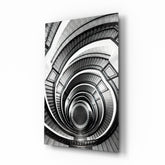 Loop Glass Wall Art.